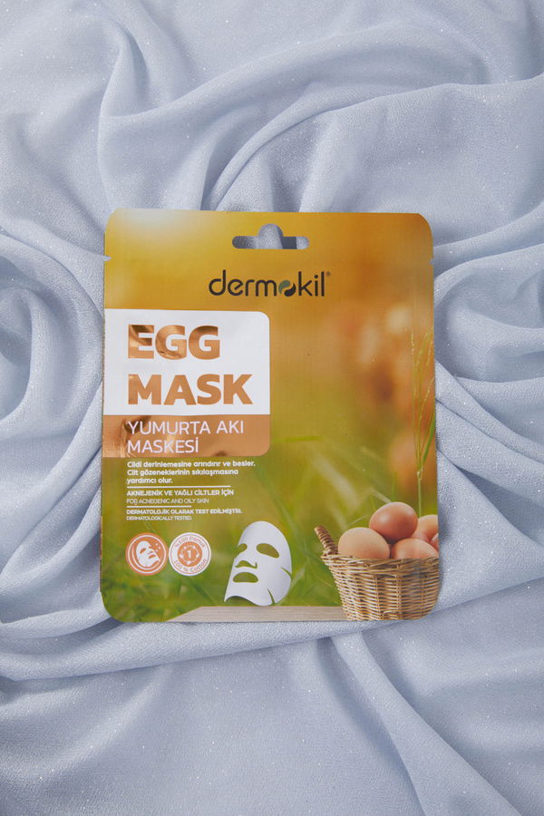 çok Renkli DERMOKIL 20 G YUMURTA AKI KAGIT MASKE - 24536 ÇOK RENKLİ