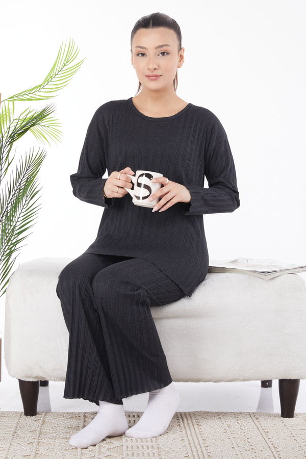 Pijama Takımı Antrasit - 24617 ANTRASİT