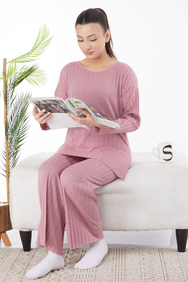 Pijama Takımı Pembe - 24617 PEMBE