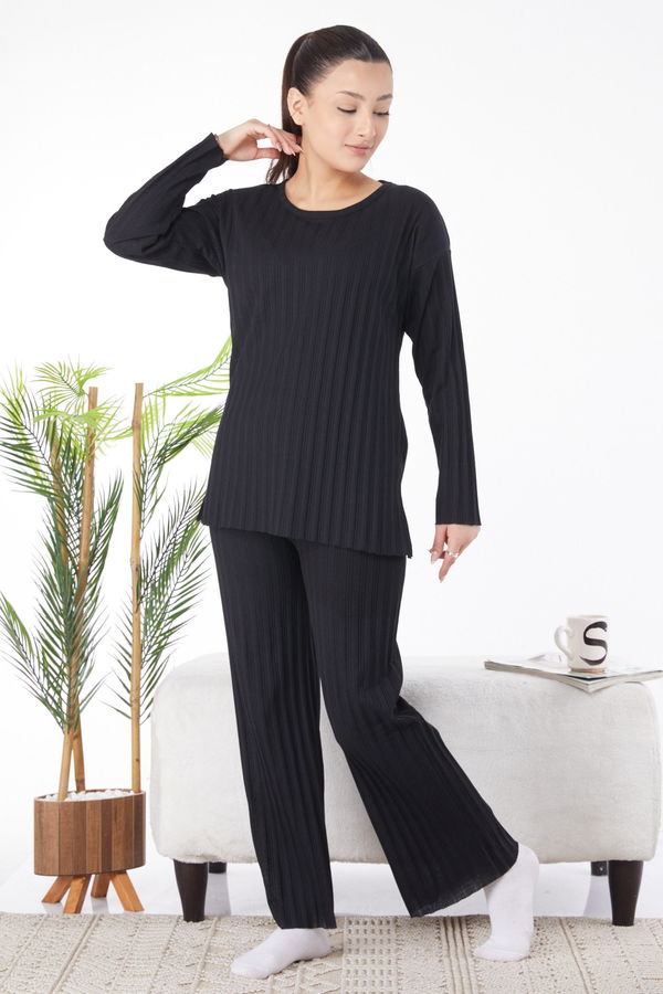 Pijama Takımı Siyah - 24617 SİYAH
