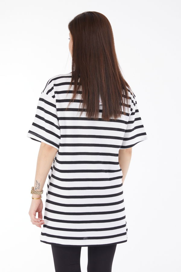 Kısa Kollu T-shirt Beyaz - 24657 BEYAZ
