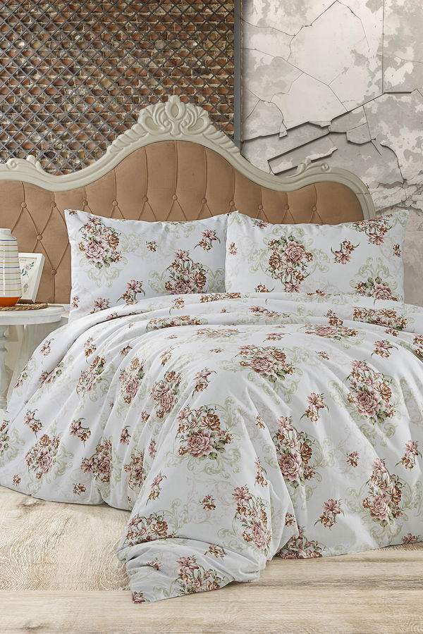 Haki Çift Kişilik Nevresim Seti  - 24788 HAKİ
