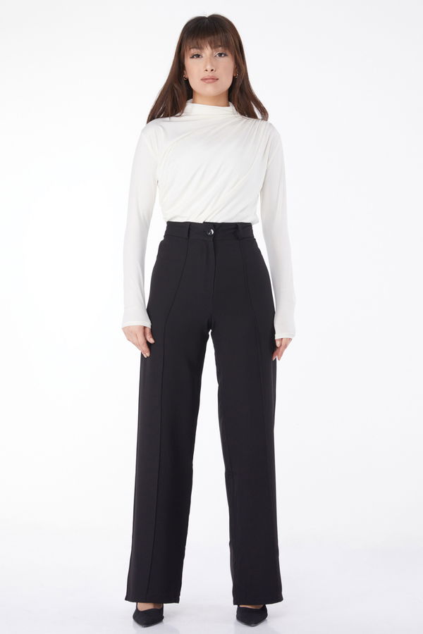 Klasik Pantolon Siyah - 25037 SİYAH