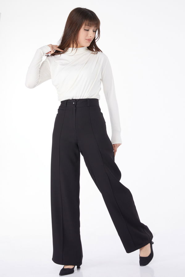 Klasik Pantolon Siyah - 25037 SİYAH