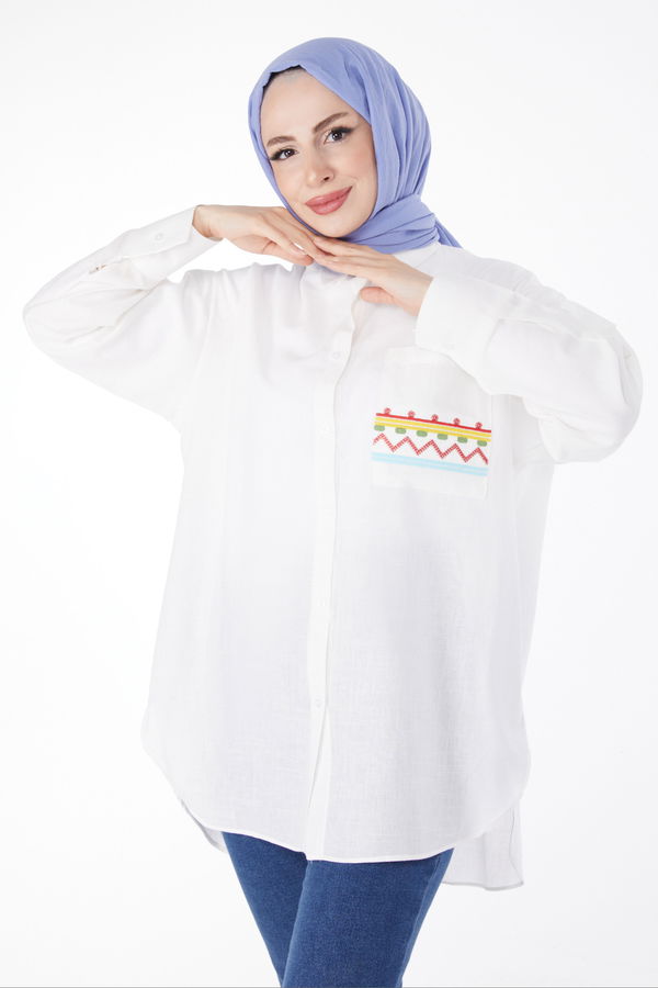 Gömlek Beyaz - 25082 BEYAZ