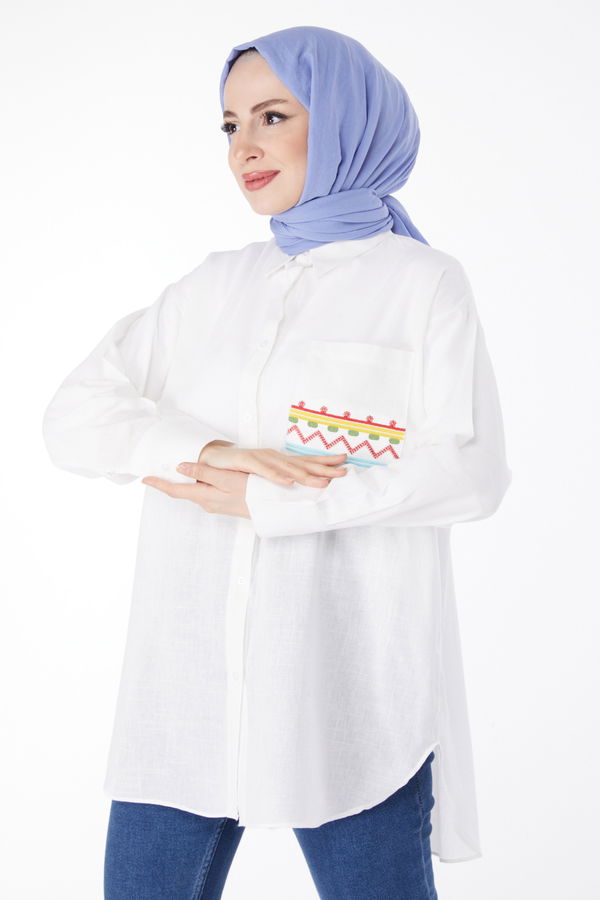 Gömlek Beyaz - 25082 BEYAZ