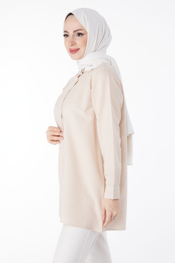 Gömlek Bej - 25083