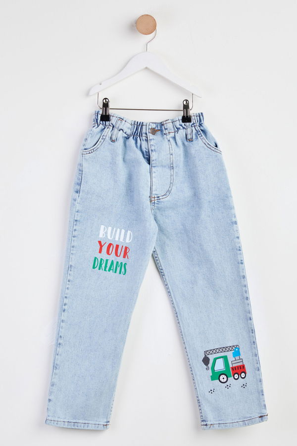 Çocuk Kot Pantolon Mavi - 25094