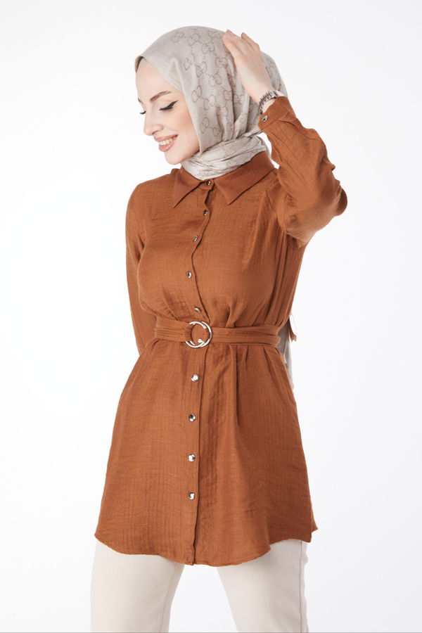 Kemerli Tunik Taba - 25095
