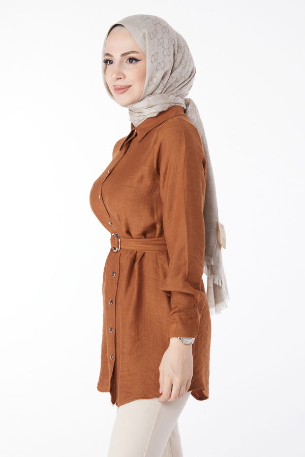Kemerli Tunik Taba - 25095