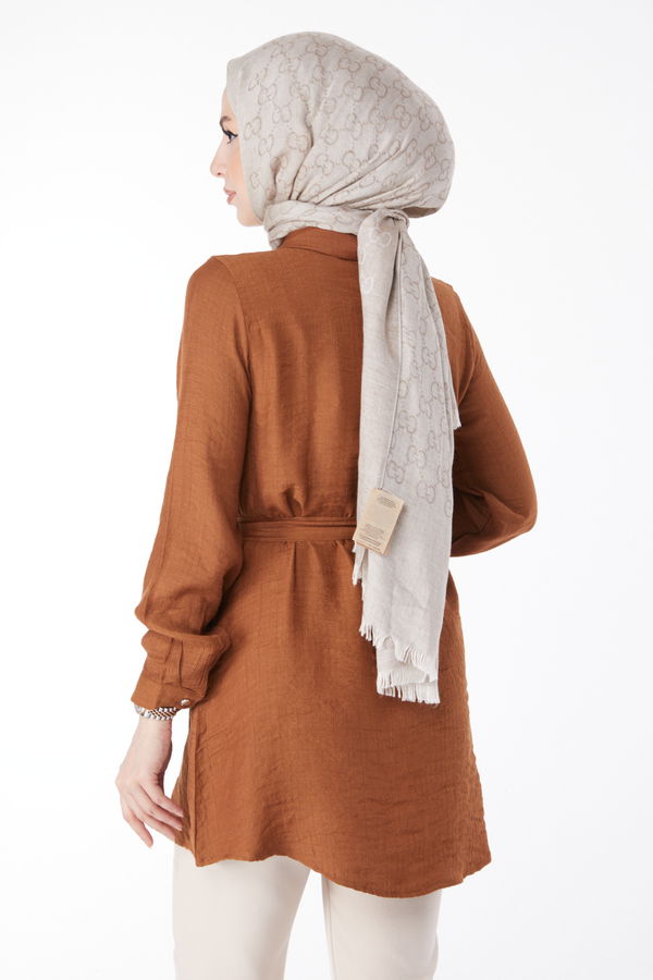 Kemerli Tunik Taba - 25095