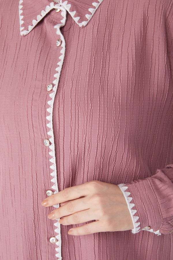 Tunik Pantolon İkili Takım Pembe - 25098 PEMBE