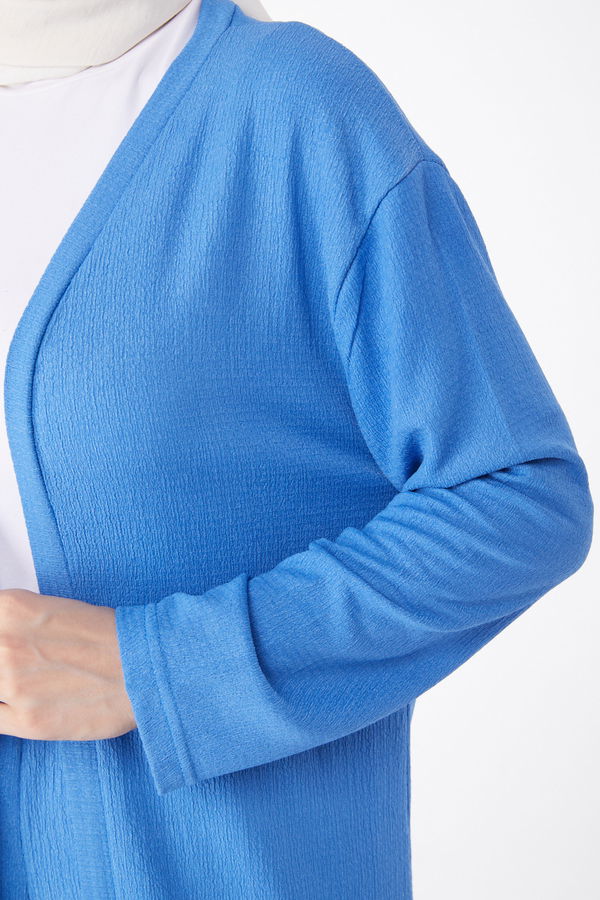 Kimono Pantolon İkili Takım Mavi - 25113 MAVİ