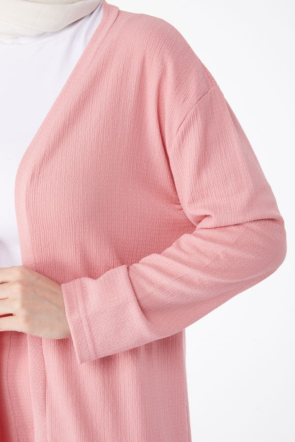 Kimono Pantolon İkili Takım Pembe - 25113