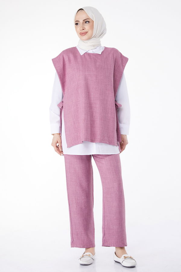 Üçlü Takım Pembe - 25127 PEMBE