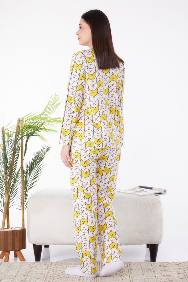 Pijama Takımı Sarı - 25265 Sarı