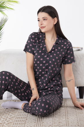 Pijama Takımı Antrasit - 25268