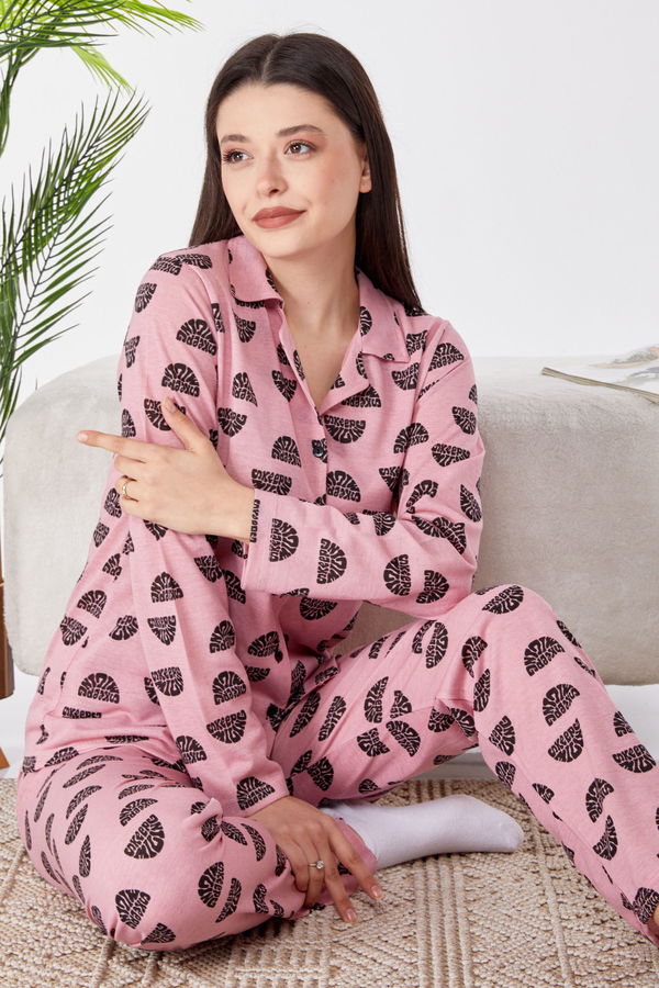 Pijama Takımı Pembe - 25270