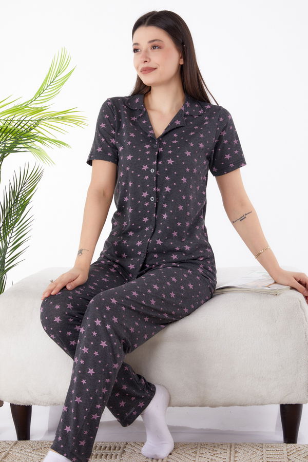Pijama Takımı Antrasit - 25274