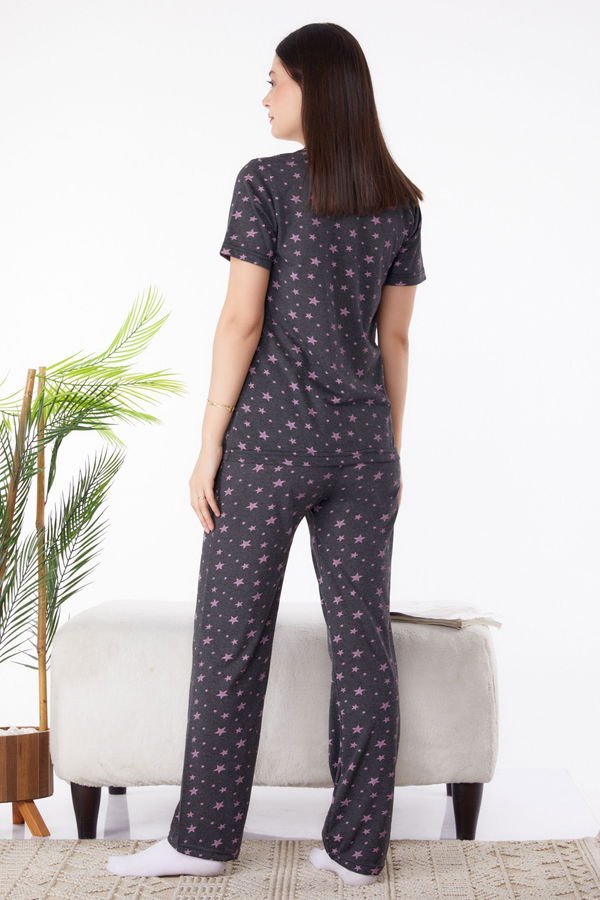 Pijama Takımı Antrasit - 25274