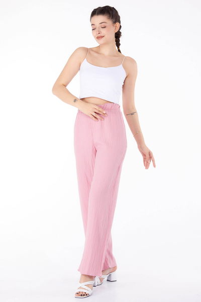 Salaş Pantolon Pembe - 25627