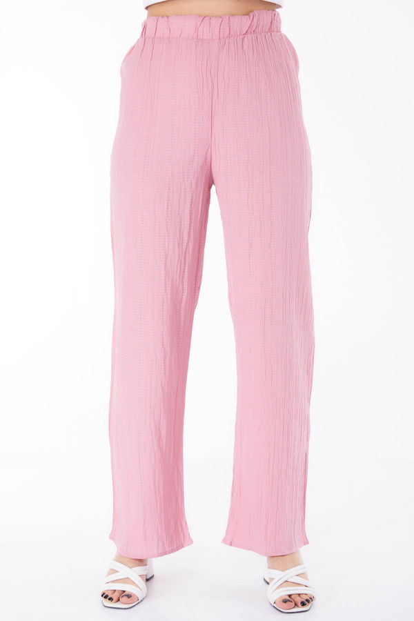 Salaş Pantolon Pembe - 25627