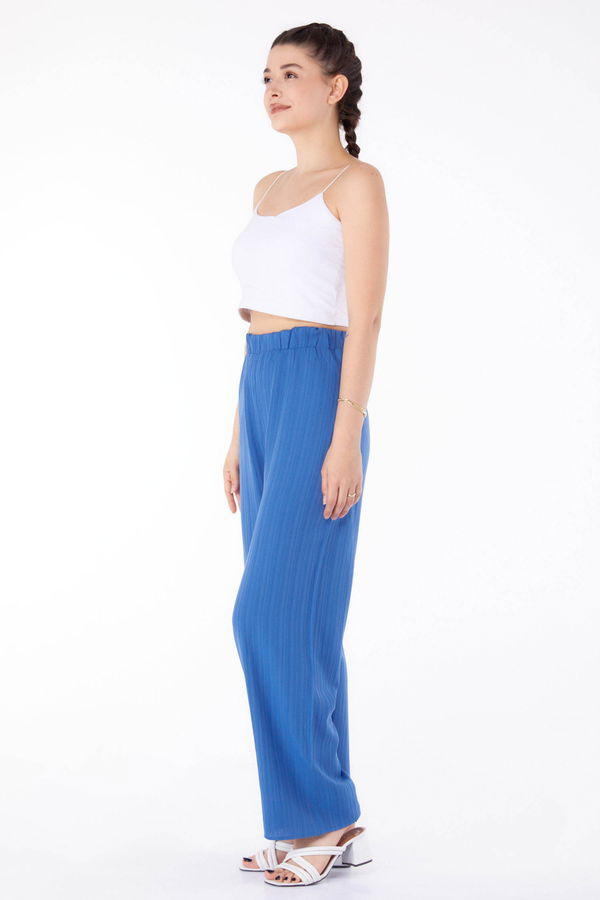 Salaş Pantolon Mavi - 25627 MAVİ