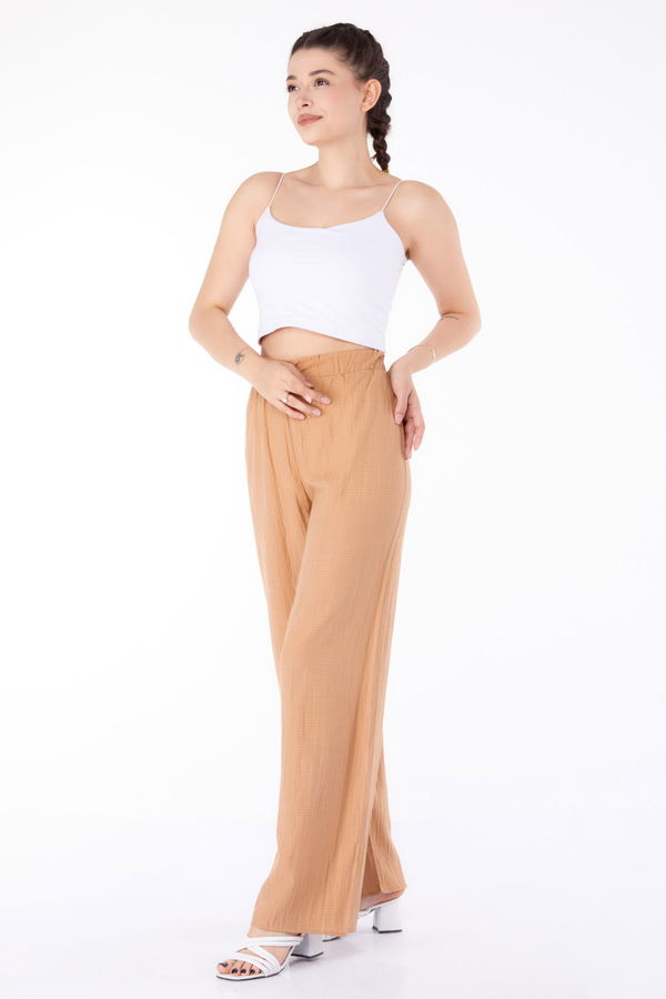 Salaş Pantolon Vizon - 25627