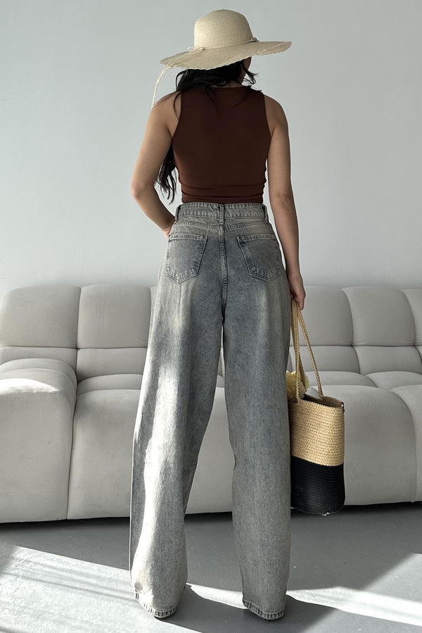 Bıyık Baggy Kot Pantolon - 27268