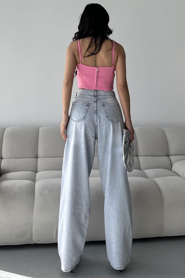 Bıyık Baggy Kot Pantolon - 27268