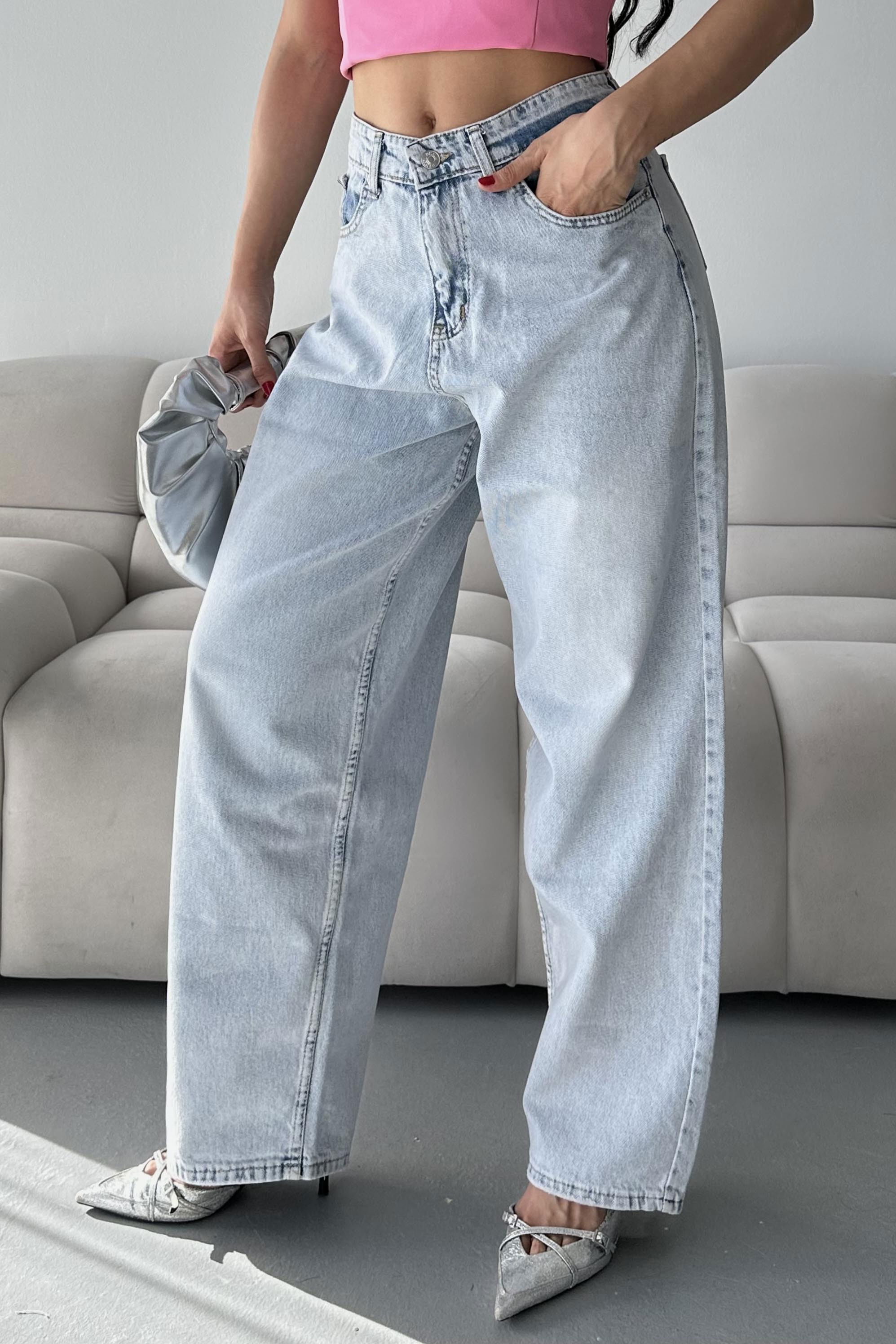 Bıyık Baggy Kot Pantolon - 27268