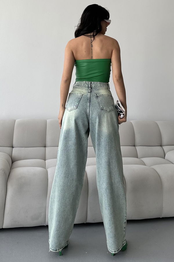 Bıyık Baggy Kot Pantolon - 27268