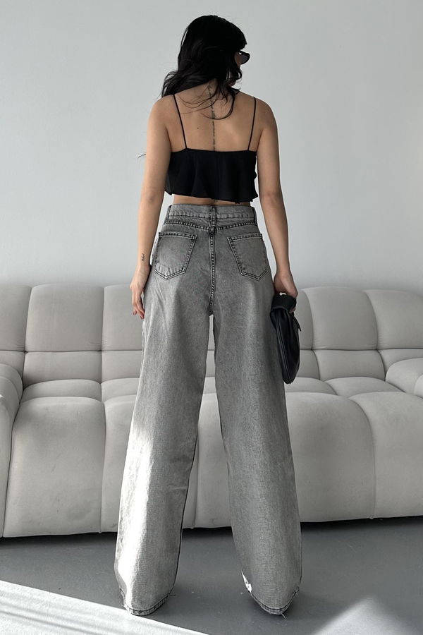 Bıyık Baggy Kot Pantolon - 27268