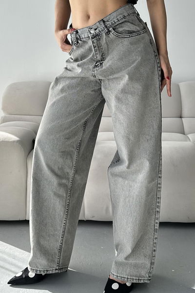 Bıyık Baggy Kot Pantolon - 27268