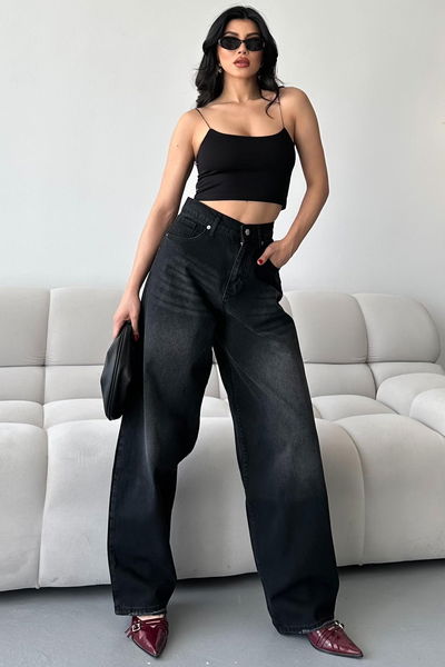 Bıyık Baggy Kot Pantolon - 27268