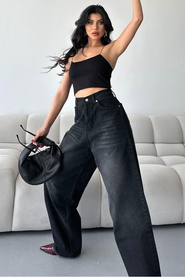 Bıyık Baggy Kot Pantolon - 27268