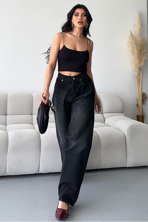 Bıyık Baggy Kot Pantolon - 27268