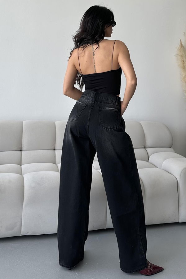 Bıyık Baggy Kot Pantolon - 27268