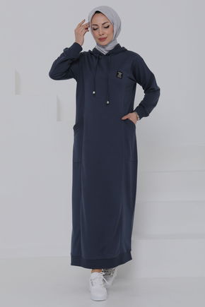 Cepli Armalı Elbise - 27048