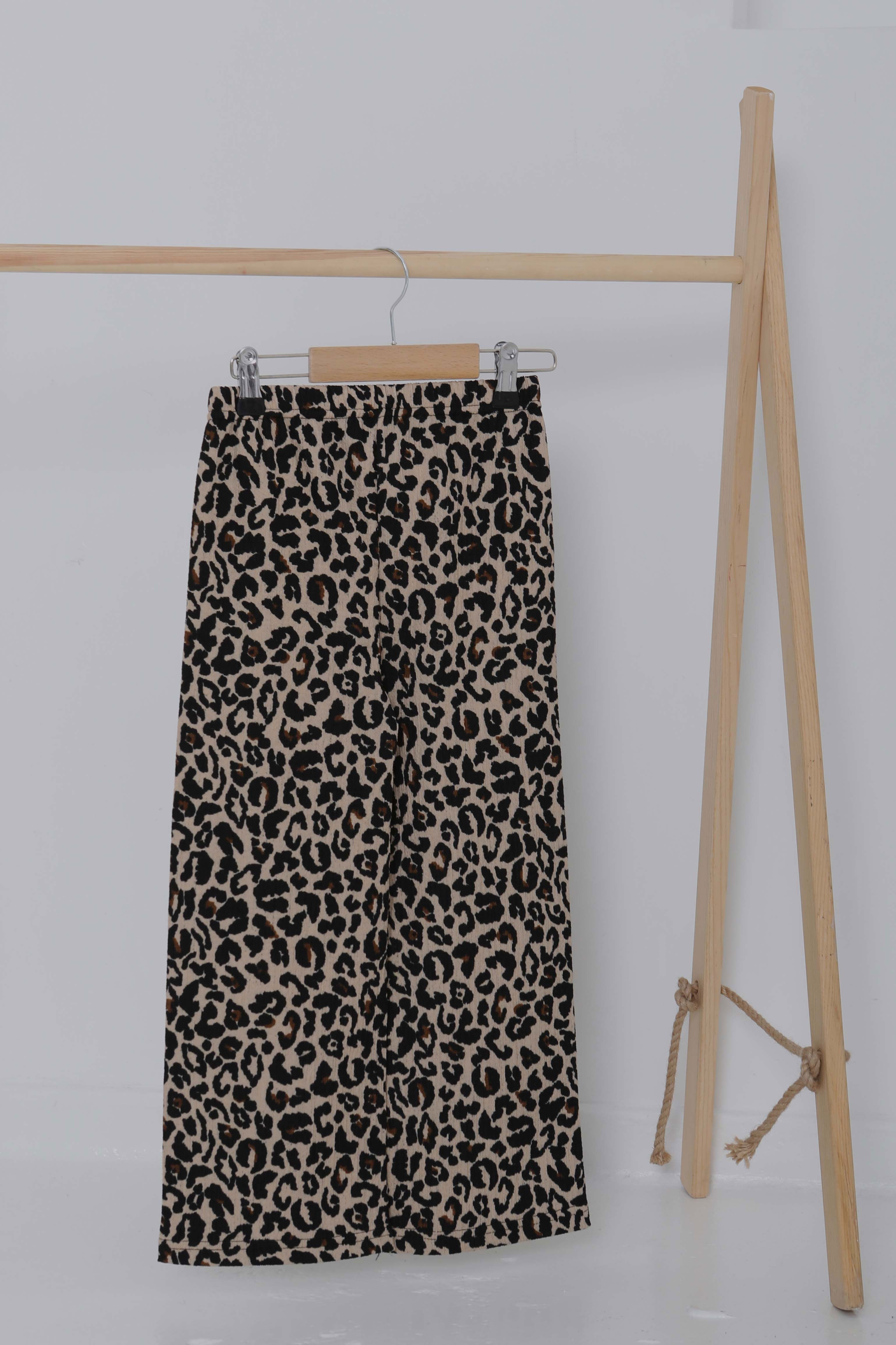 Leopar Desenli Pijama Altı - 27052