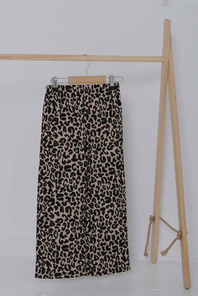 Leopar Desenli Pijama Altı - 27052