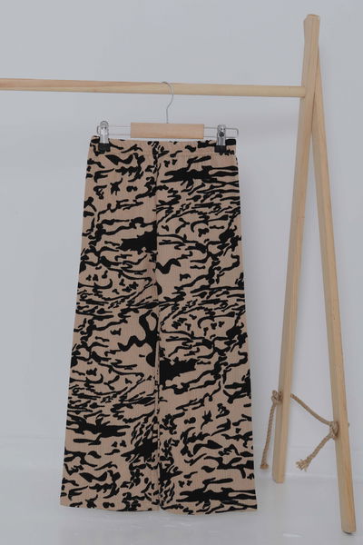 Leopar Desenli Pijama Altı - 27051