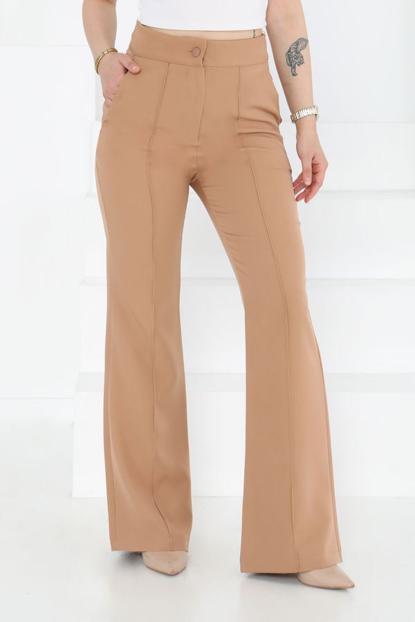 Çımalı Kumaş Pantolon - 27247