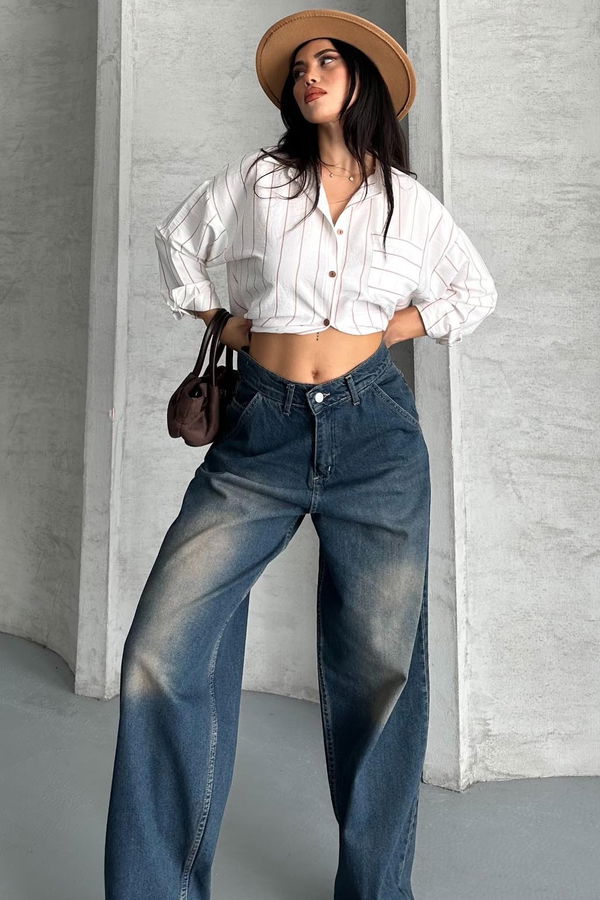 Yan Cepli Baggy Pantolon - 27359
