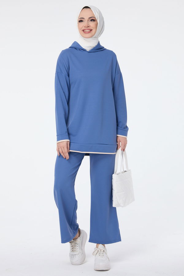 Tunik Pantolon - 27390 MAVİ