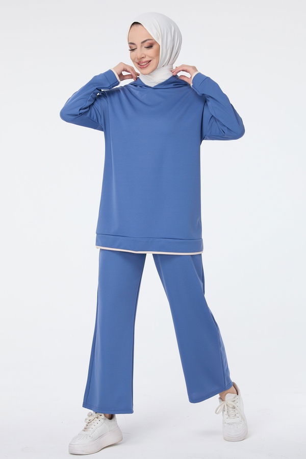 Tunik Pantolon - 27390 MAVİ