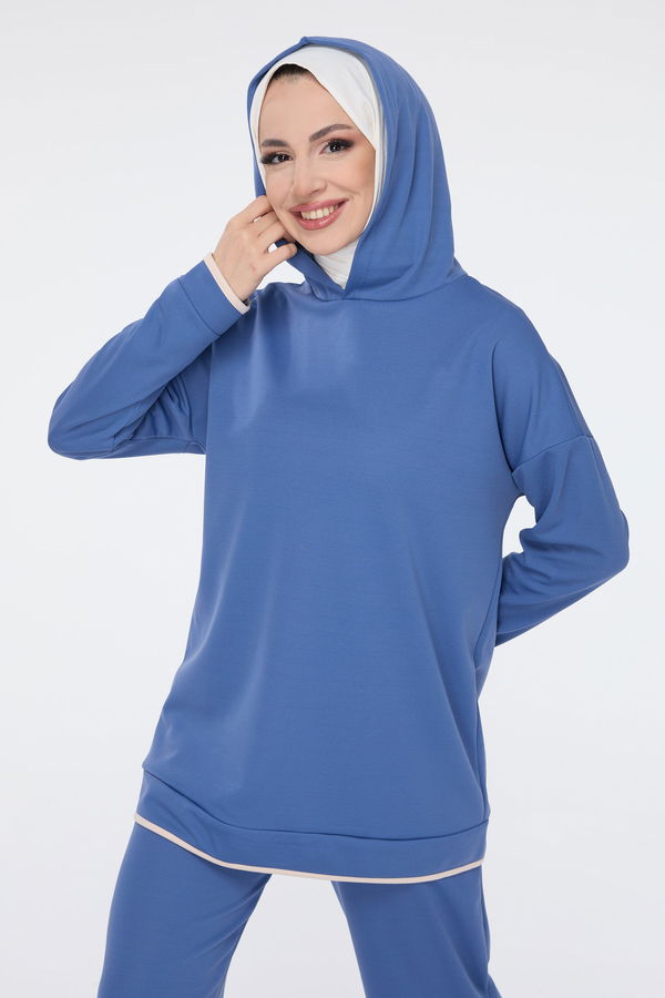 Tunik Pantolon - 27390 MAVİ
