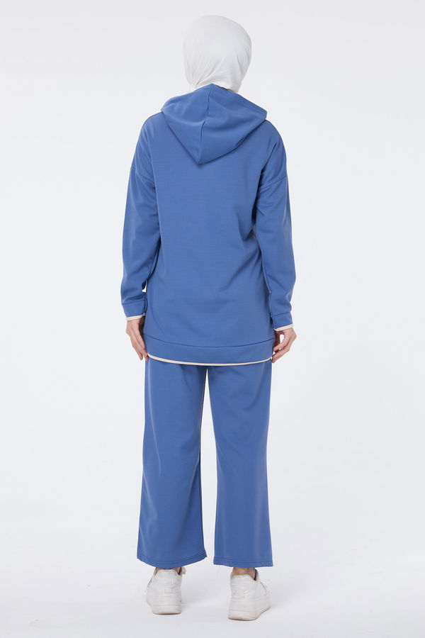 Tunik Pantolon - 27390 MAVİ
